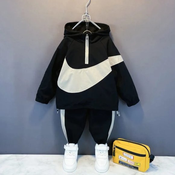 NWT- Colorblocked Jogging Set - Picture 6 of 6